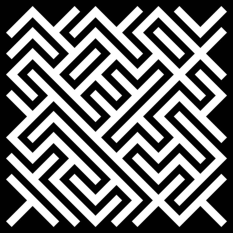 Labyrinth rectangle shape. Maze labyrinth illustration vector