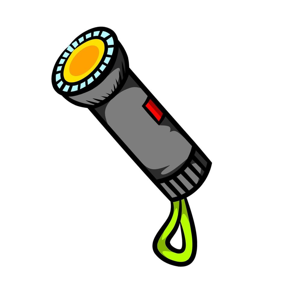 flash light illustration vector