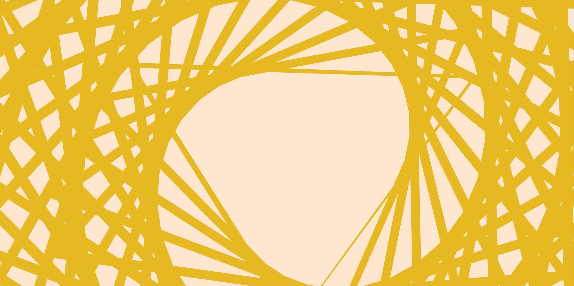 Abstract spin Line effect background, groovy geometry background pattern with pastel color vector