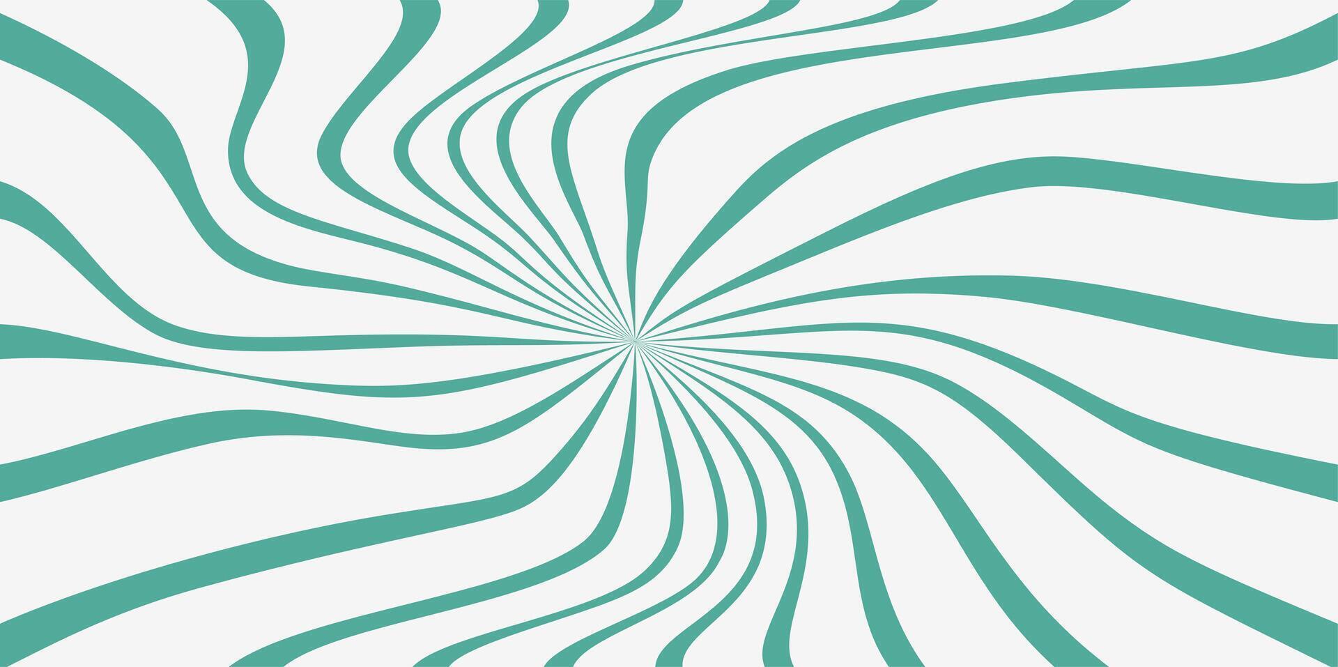 Background distortion groovy swirly pattern. Star burst line pattern background with pastel color vector