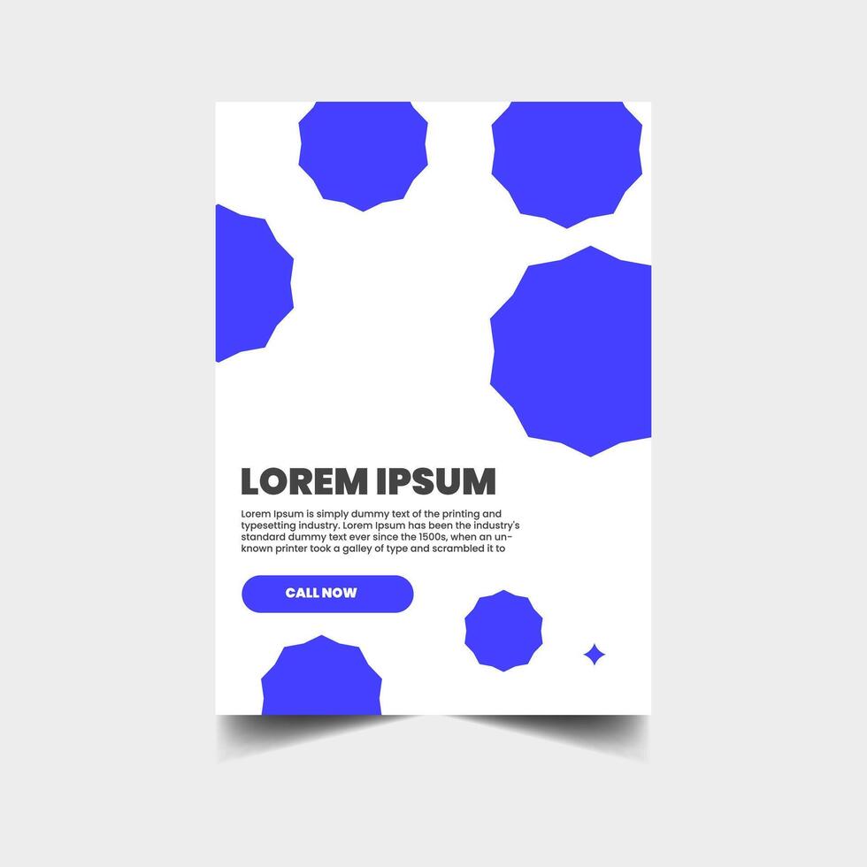 Minimalist style cover template, Ideal design for social media, cover, banner, flyer. vector