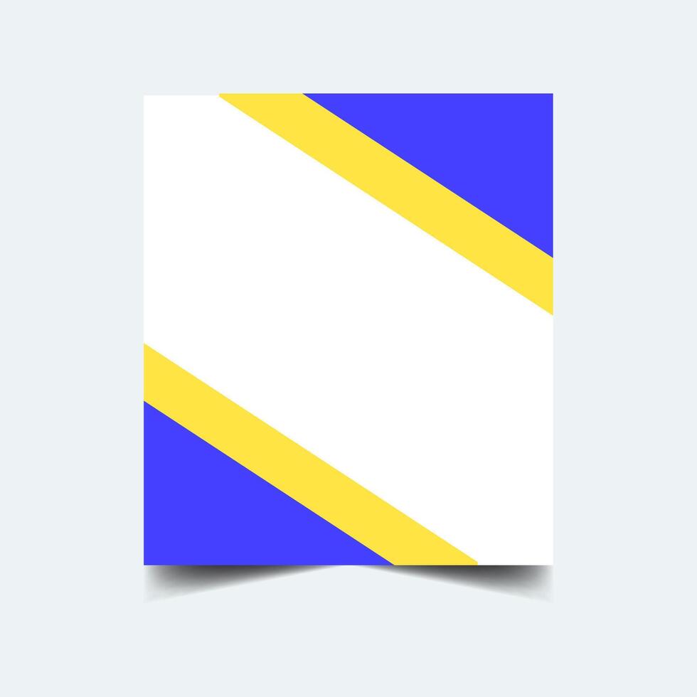 Minimalist style cover template, Ideal design for social media, cover, banner, flyer. vector