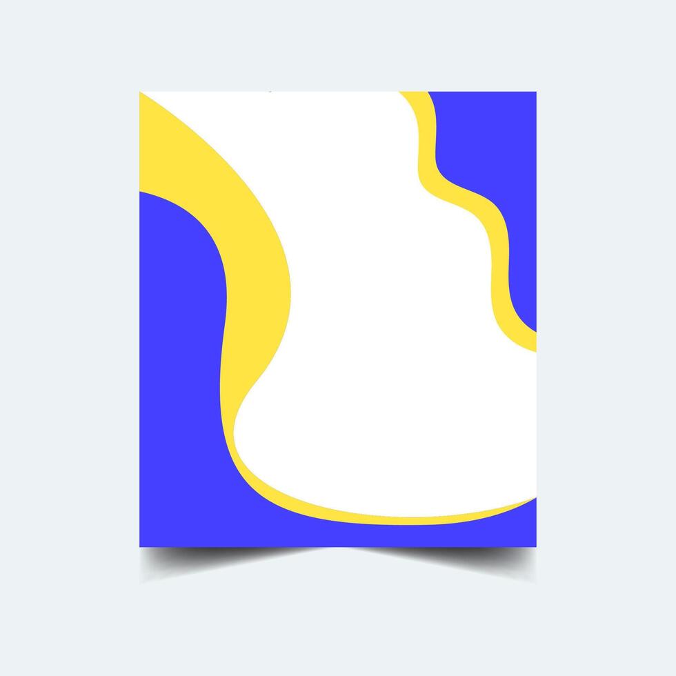Minimalist style cover template, Ideal design for social media, cover, banner, flyer. vector