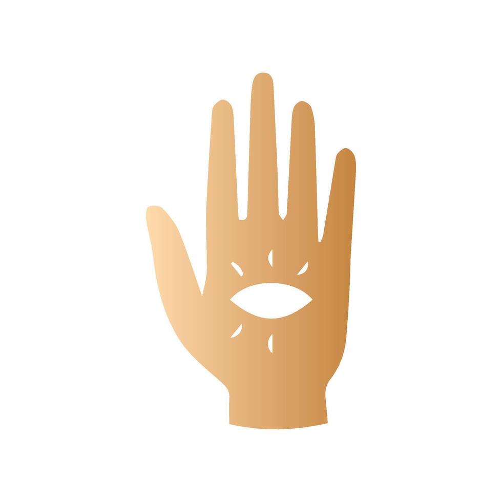 Hand pose, Cartoon human palms and wrist vector