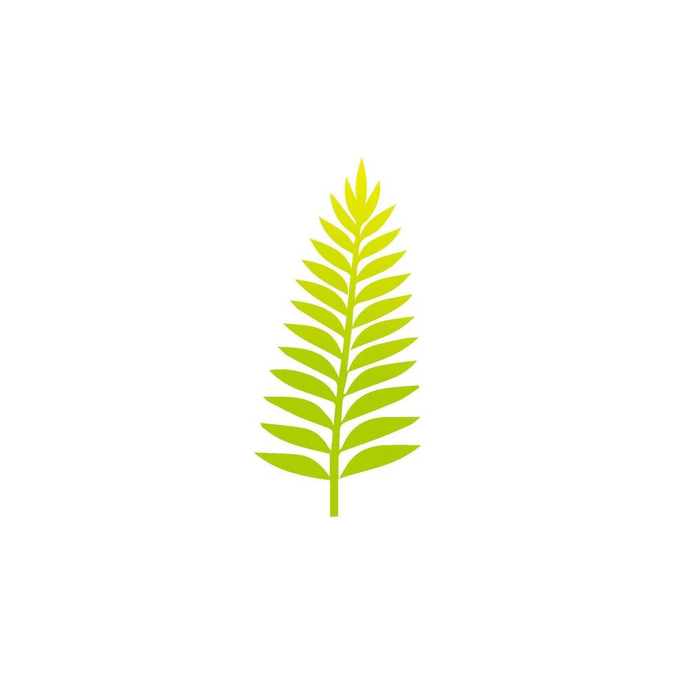 Green leaf icon, Elements design for natural, eco, vegan, bio label vector