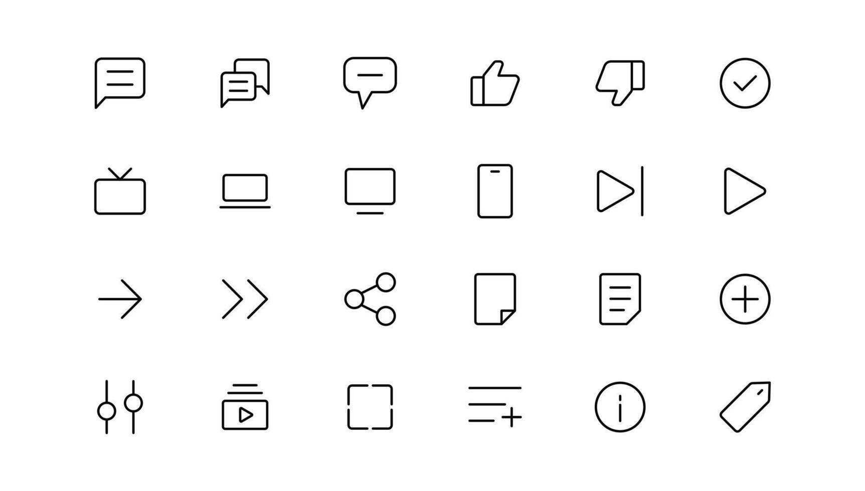 Web icon set. Website set icon . for computer and mobile vector