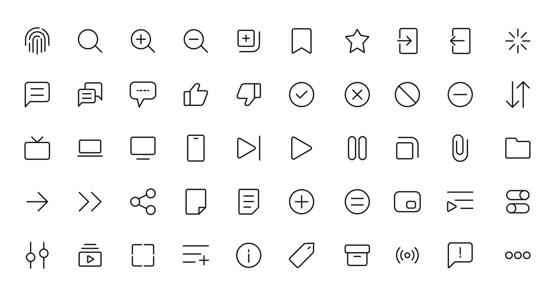 Web icon set. Website set icon . for computer and mobile vector