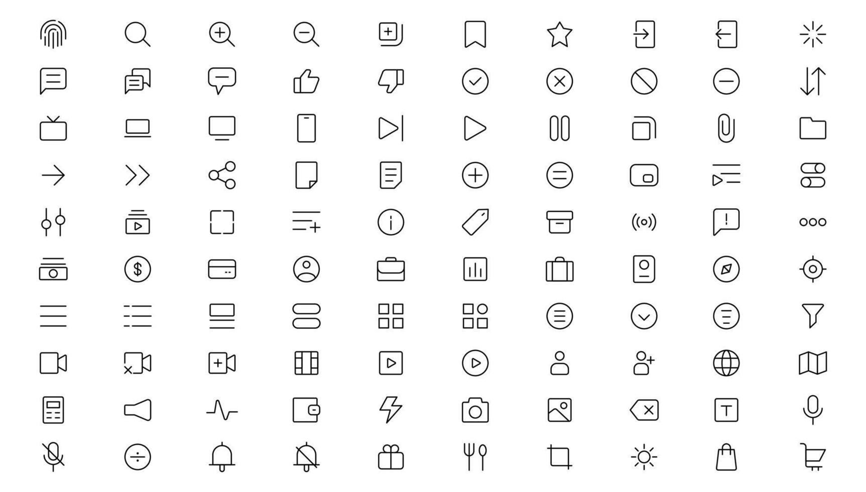 Web icon set. Website set icon . for computer and mobile vector