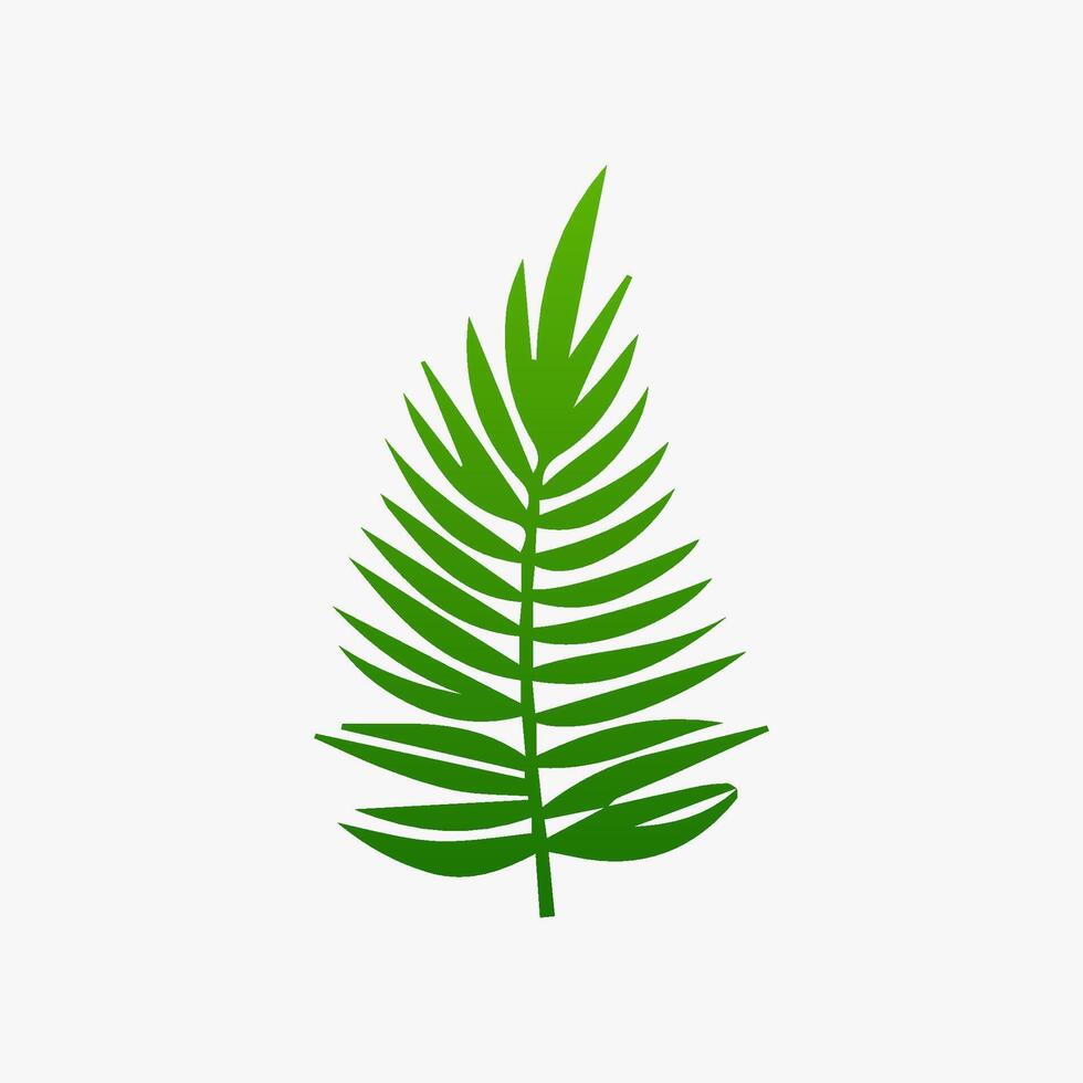 green leaf. Elements design for natural, eco, vegan, bio labels vector