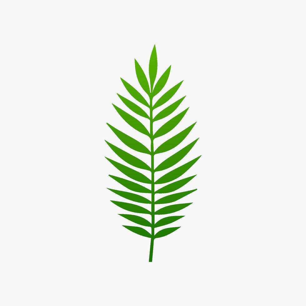 green leaf. Elements design for natural, eco, vegan, bio labels vector