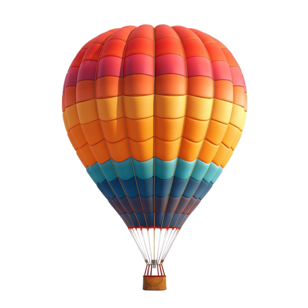 Hot Air Balloon colorful png