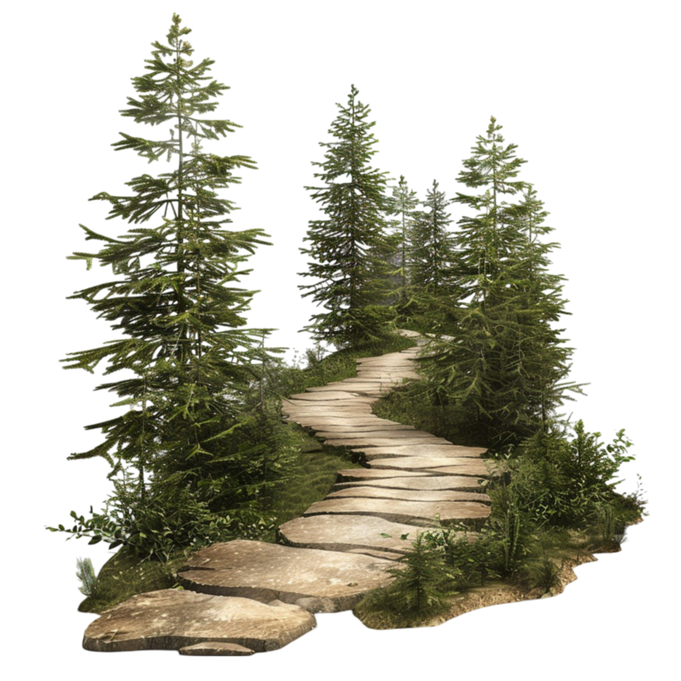 path in the forest png