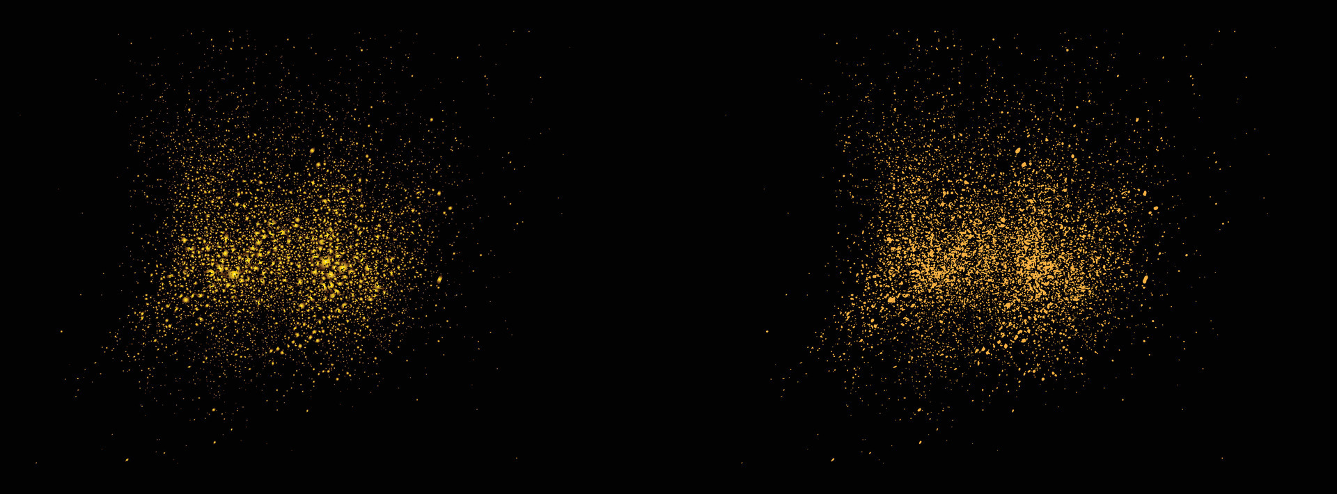 Splatter realistic gold glitter celebratory background 48074022 Vector