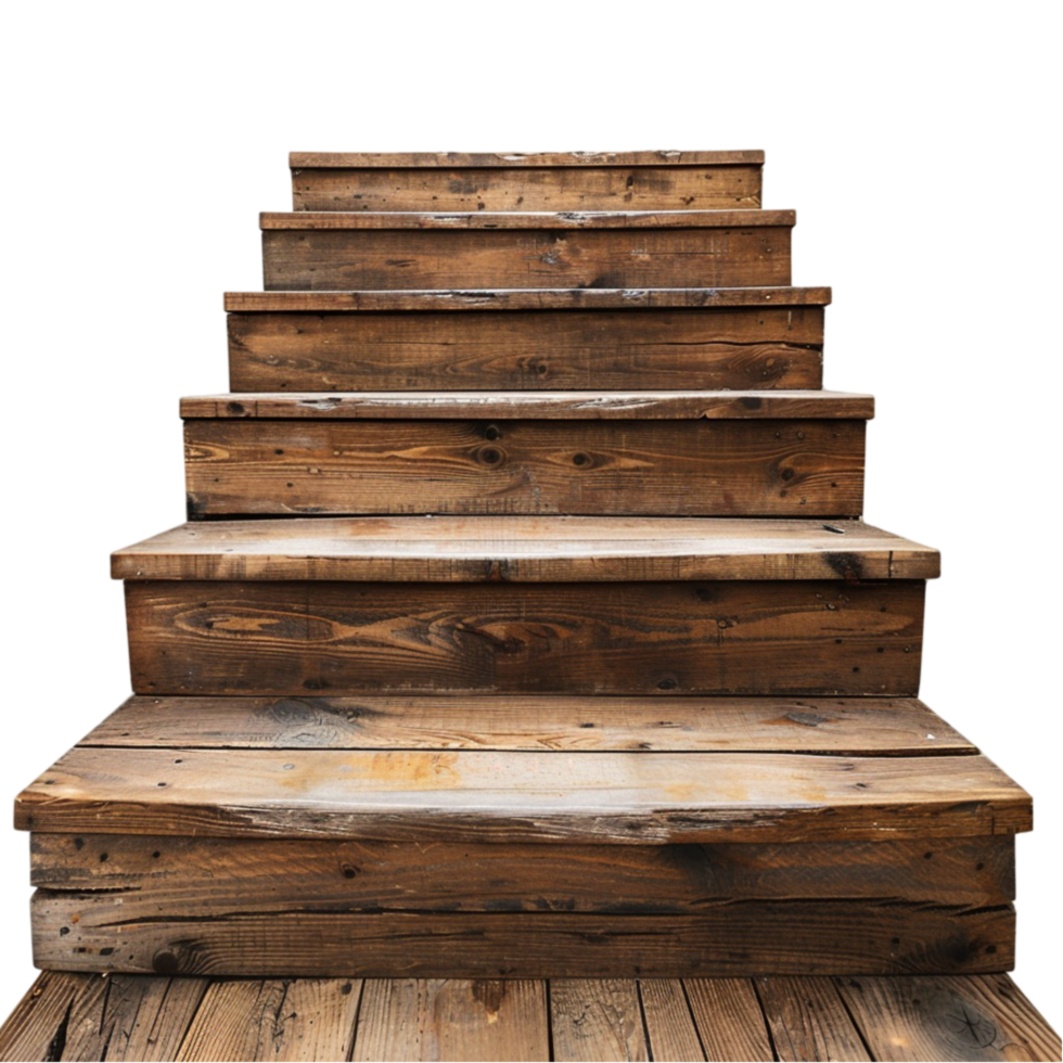 di legno le scale Immagine png