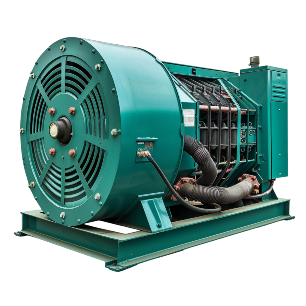 an electric generator machine png