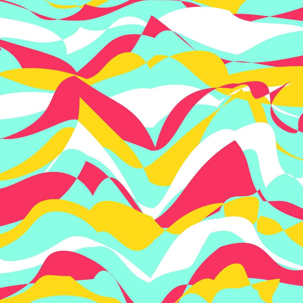 Modern abstract shape wavy lines background vector