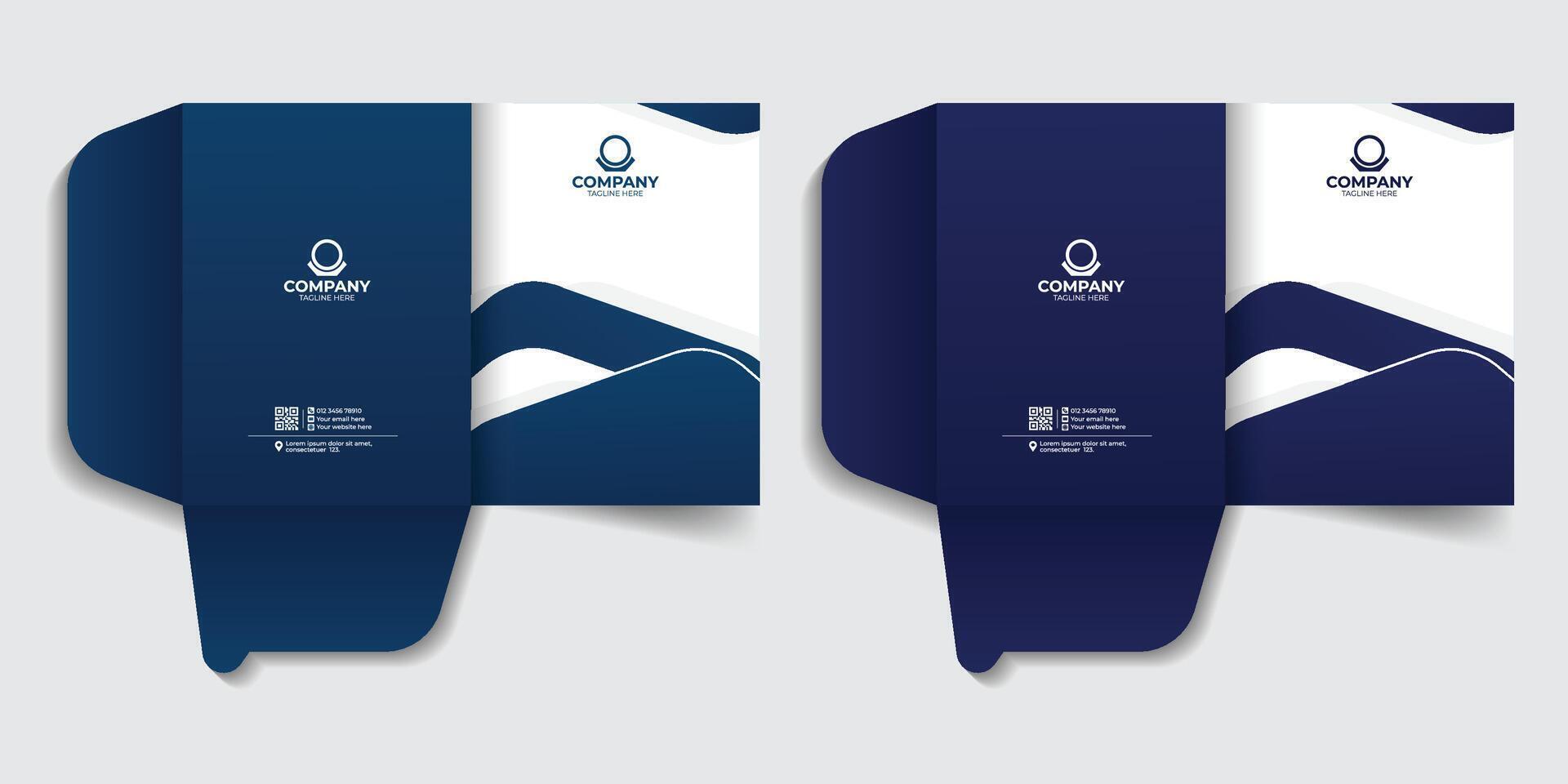 Creative, colorful, modern and unique file folder design for your business. Document file folder design for office or company. Office file, office folder, office document, file folder design template vector