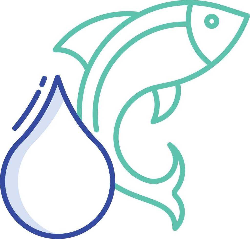 omegas outline color illustration vector