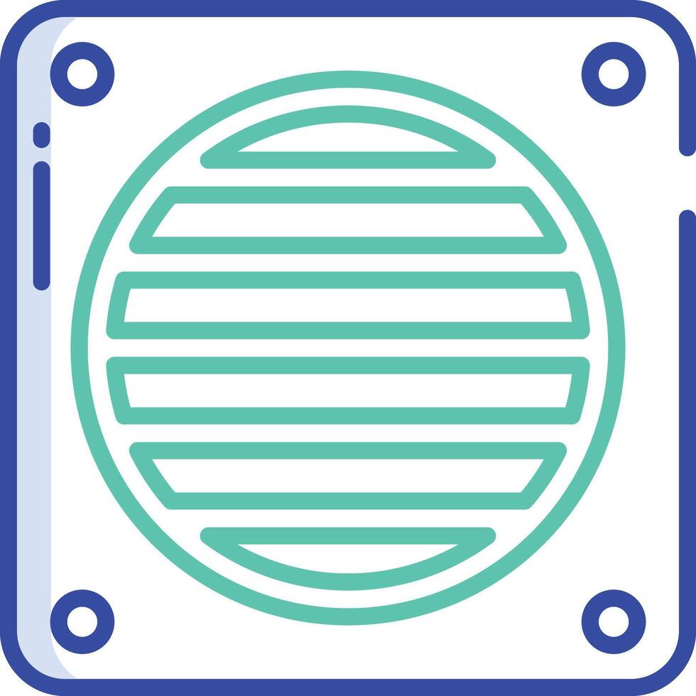 Drainage outline color illustration vector
