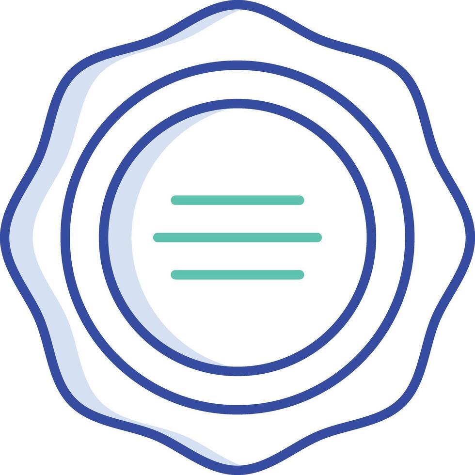 seal outline color illustration vector