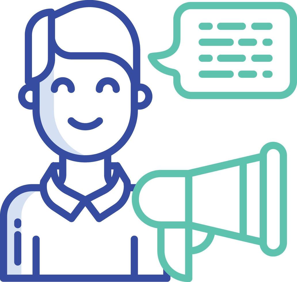 Expression outline color illustration vector