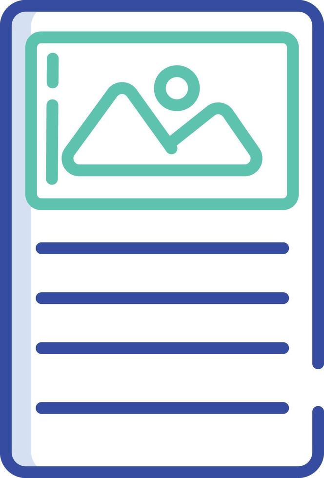 fit screen outline color illustration vector