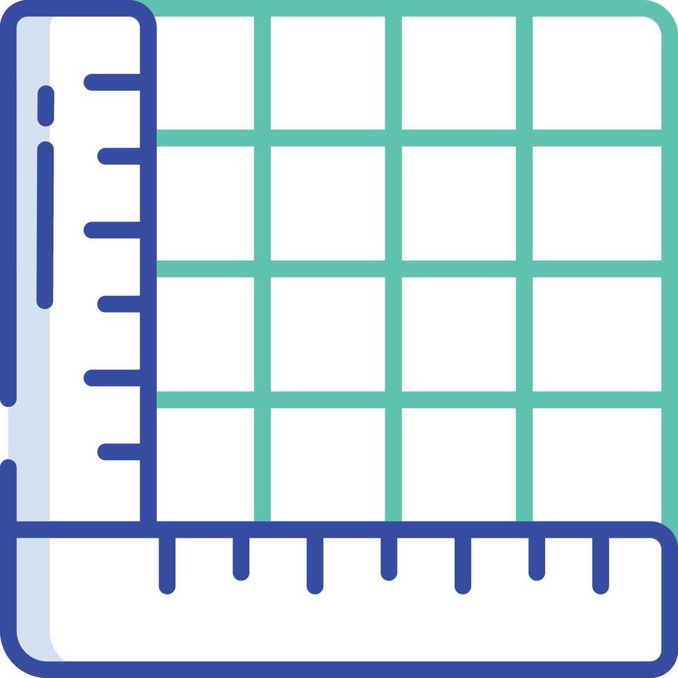 print cutter outline color illustration vector