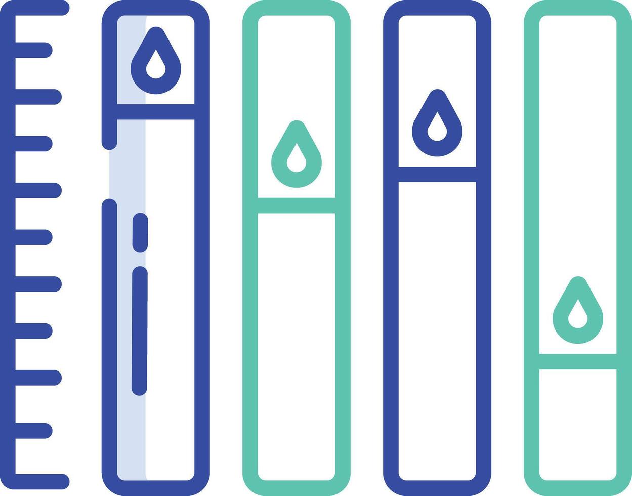Guid outline color illustration vector