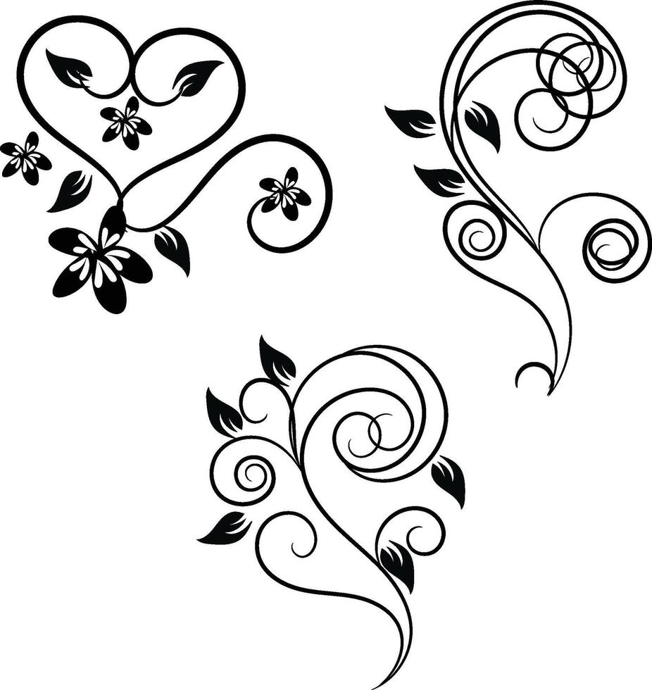 Floral Flower design vector