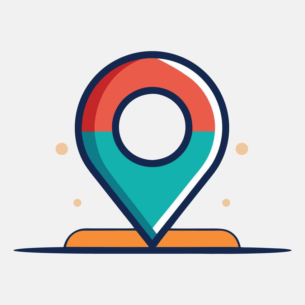 location icon design vector