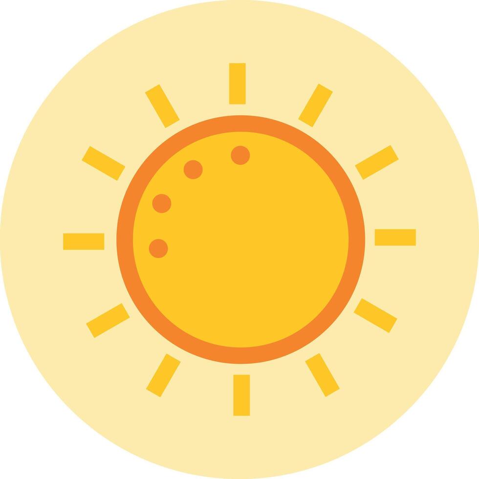 Sun Colorful Icon Design vector
