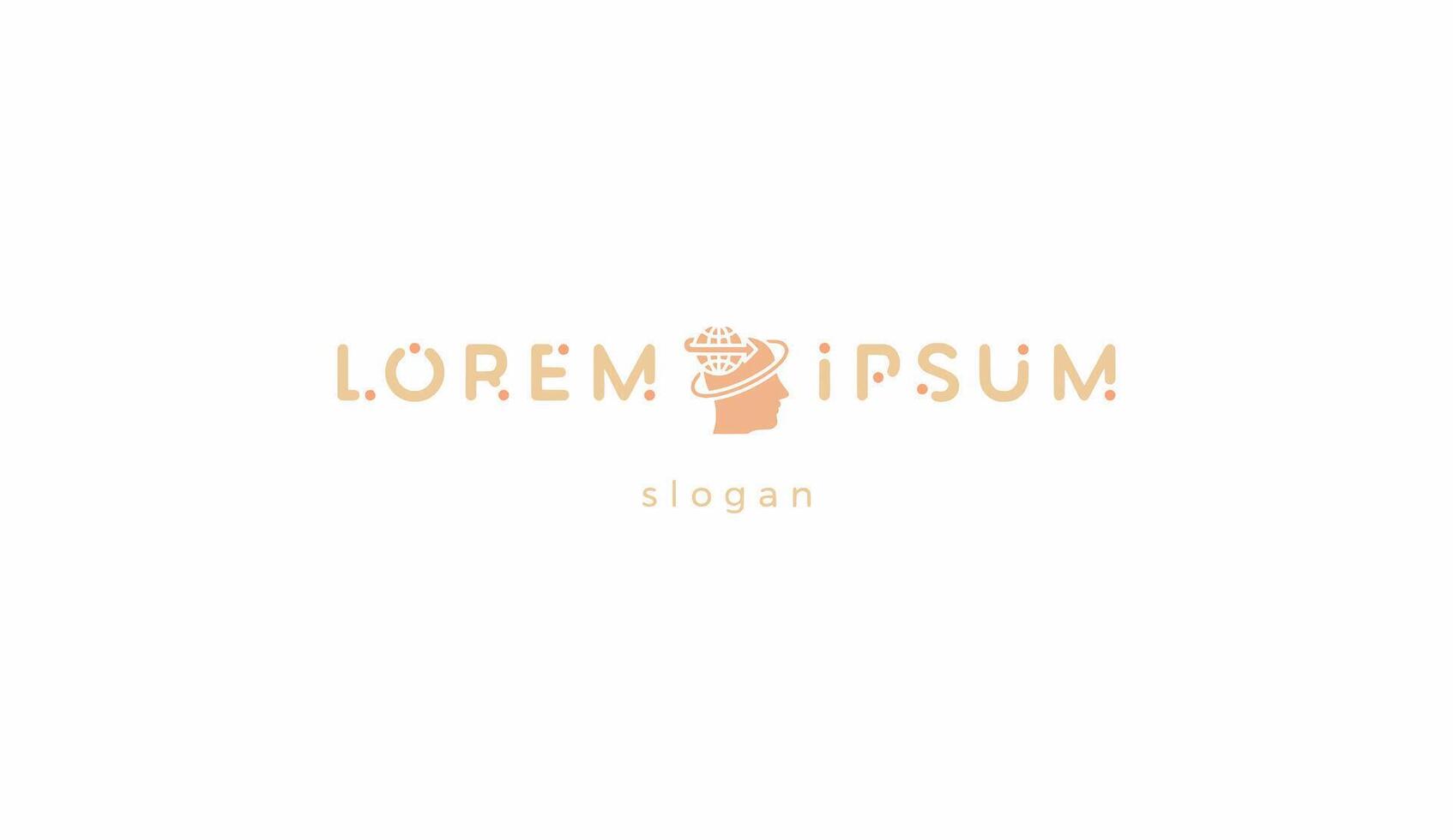 Logo design typography brainstorming icon symbol technology vector