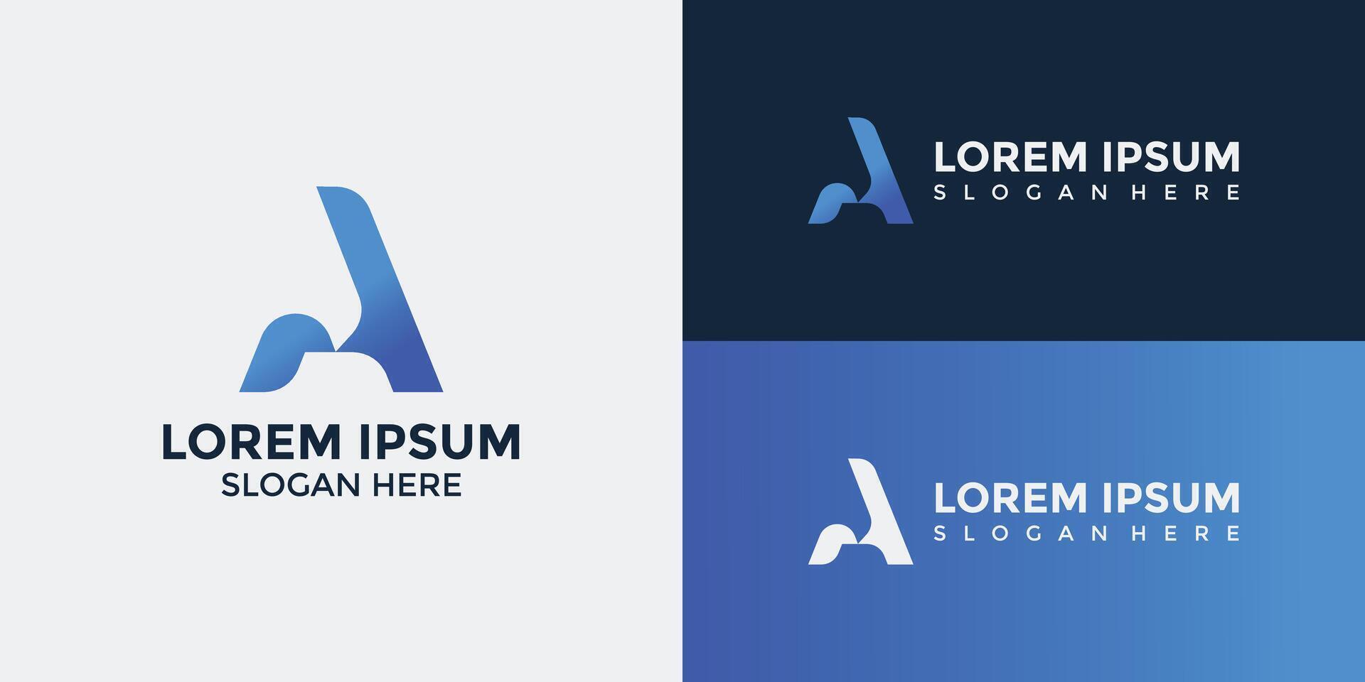 A Logo Design Template Graphic Branding vector