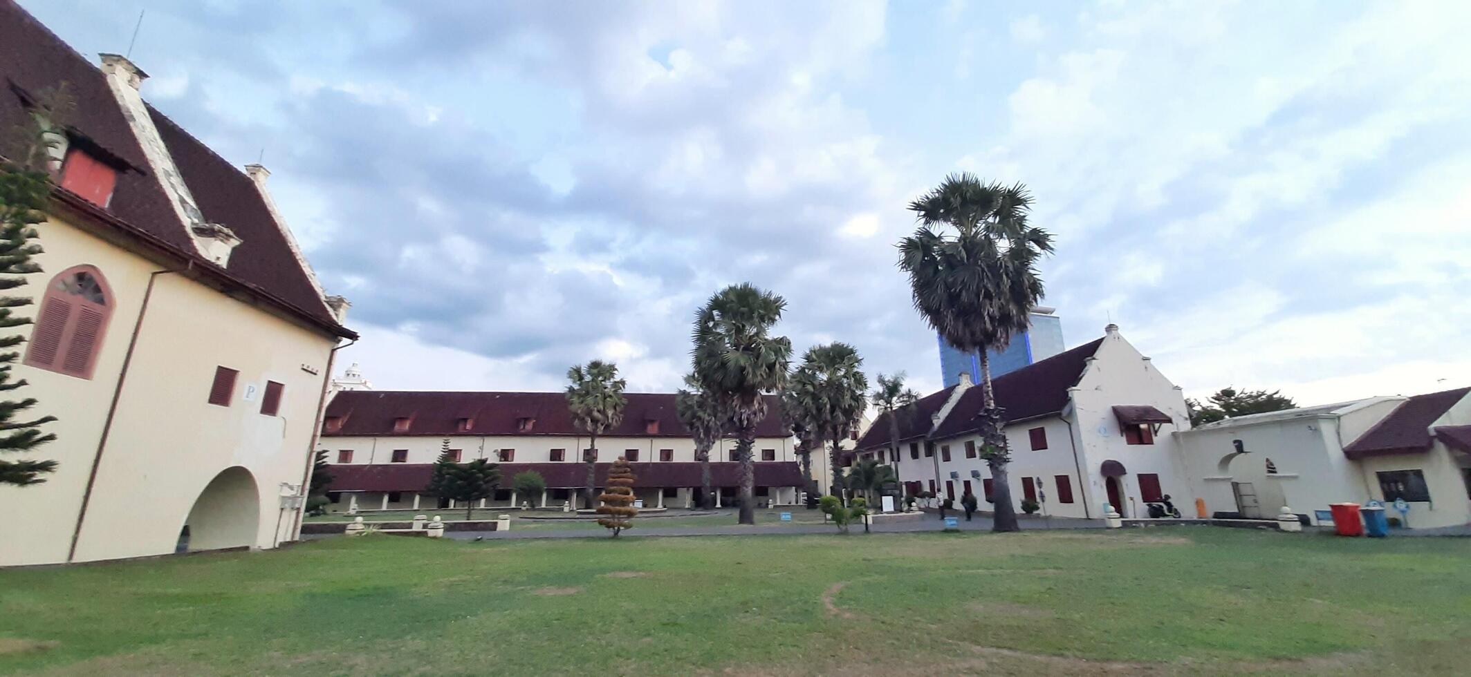 Fort Rotterdam or Benteng Ujung Pandang is a fort inherited from the Gowa-Tallo Kingdom built in 1545. Fort Rotterdam is located in the center of Makassar city. South Sulawesi, Indonesia July 15 2024 photo