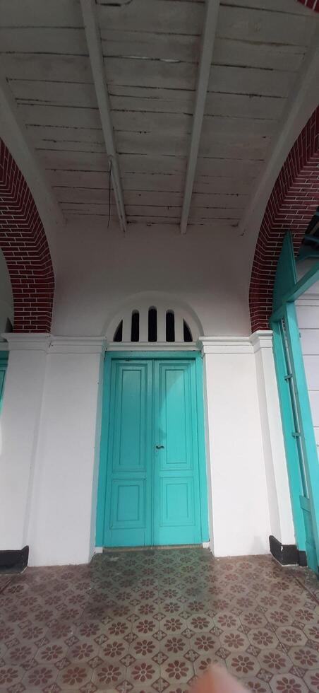 View of around Villa Yuliana Museum is a Dutch heritage building which has been converted into a museum for storing historical objects. Watansoppeng, Soppeng, South Sulawesi, Indonesia - June 29 2024 photo
