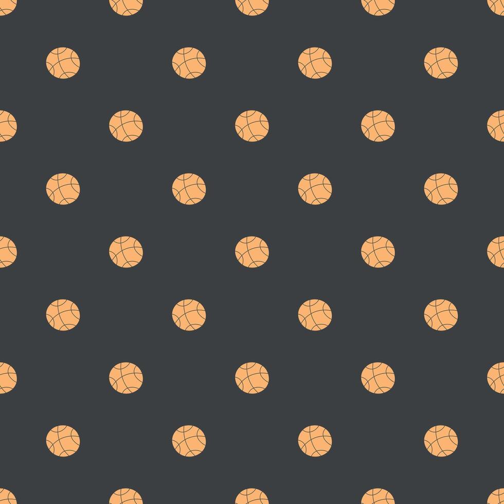 Seamless sport pattern. Background with sports icons vector