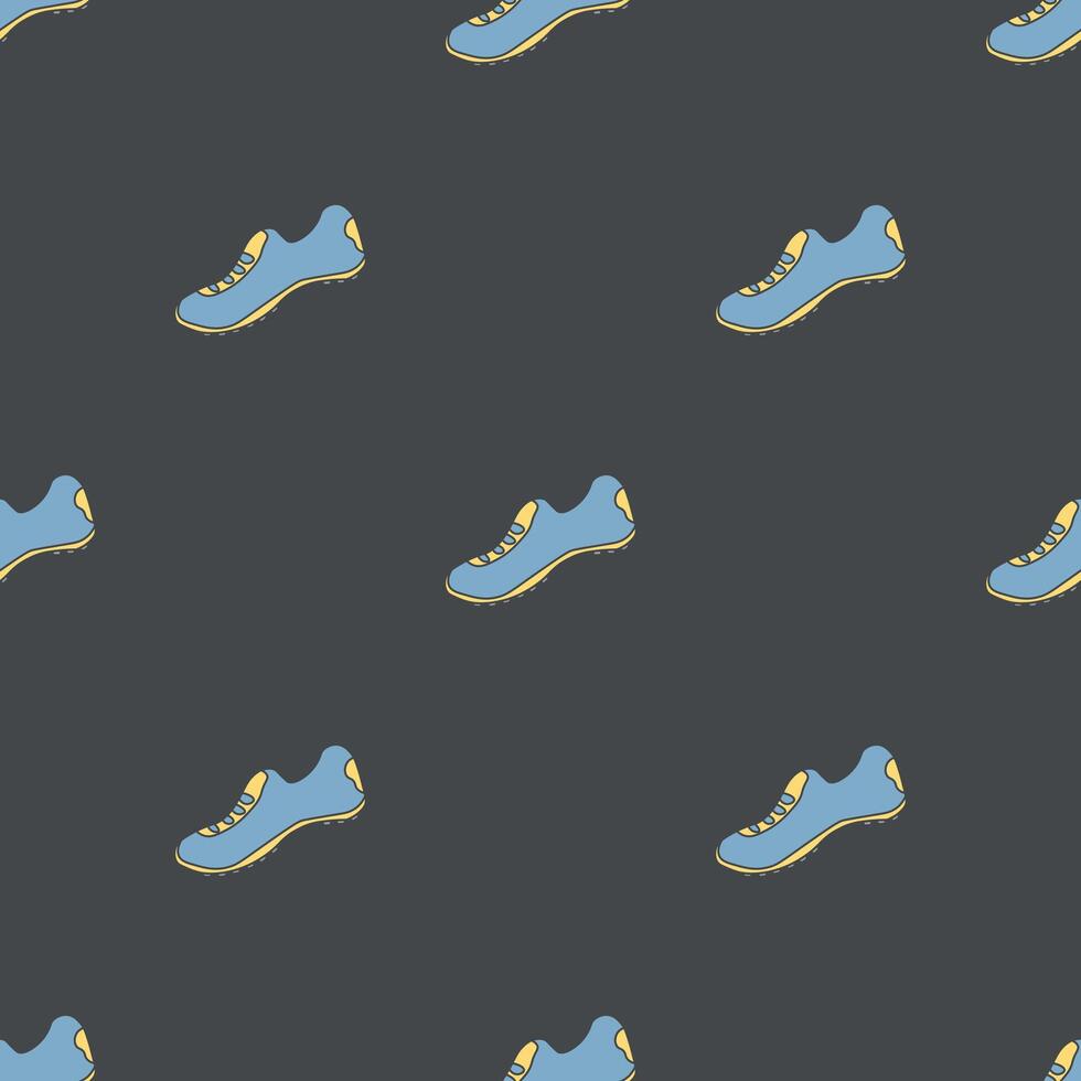 Seamless sport pattern. Background with sports icons vector