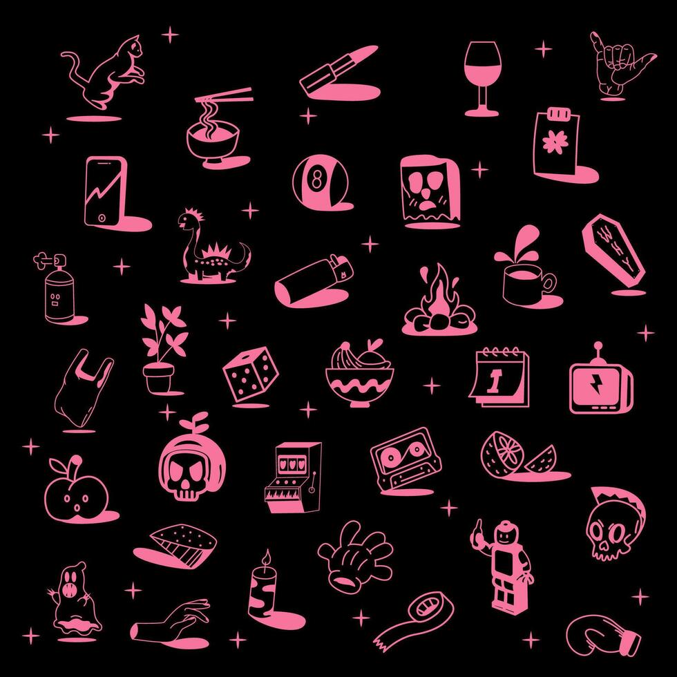 Abstract icon pack vector