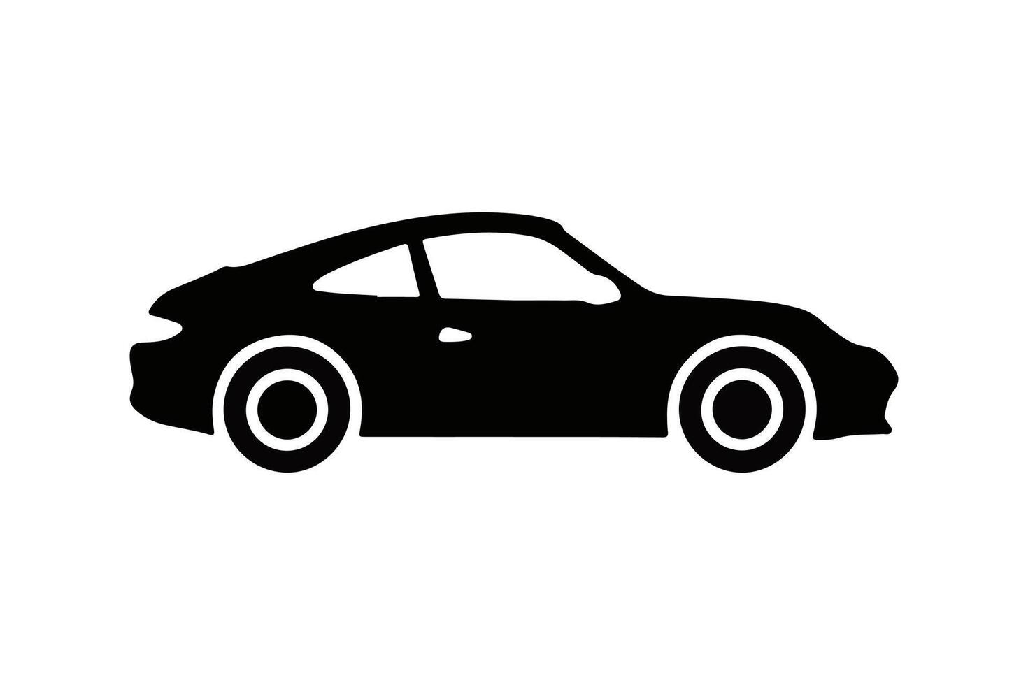 Car Silhouette Design illustration vector