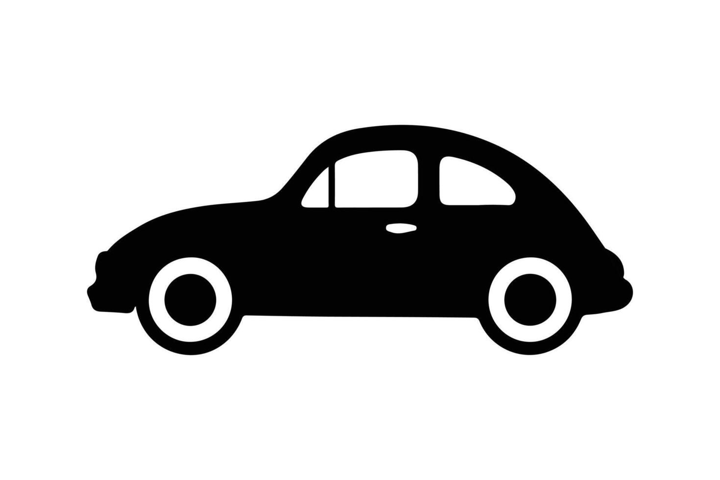 Car Silhouette Design illustration vector