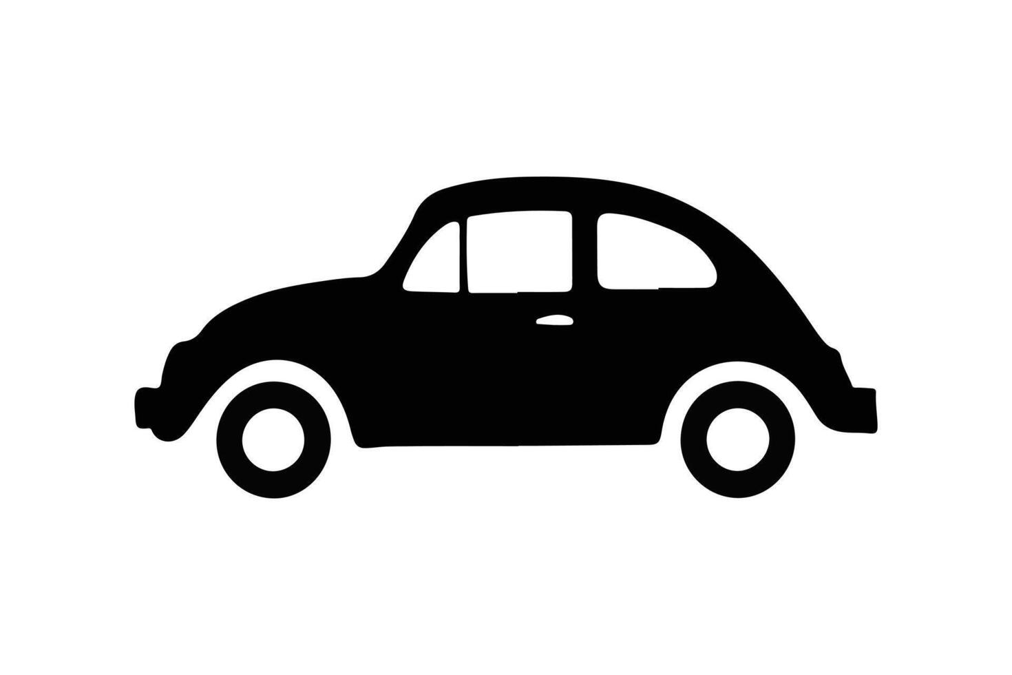 Car Silhouette Design illustration vector