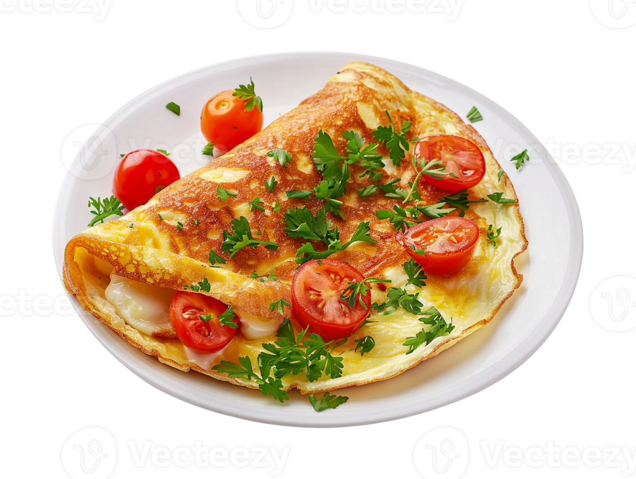 omelet with vegetables png