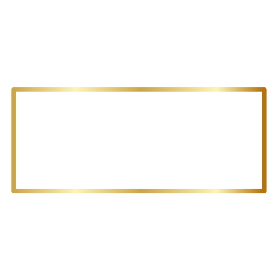 Gold frame border png