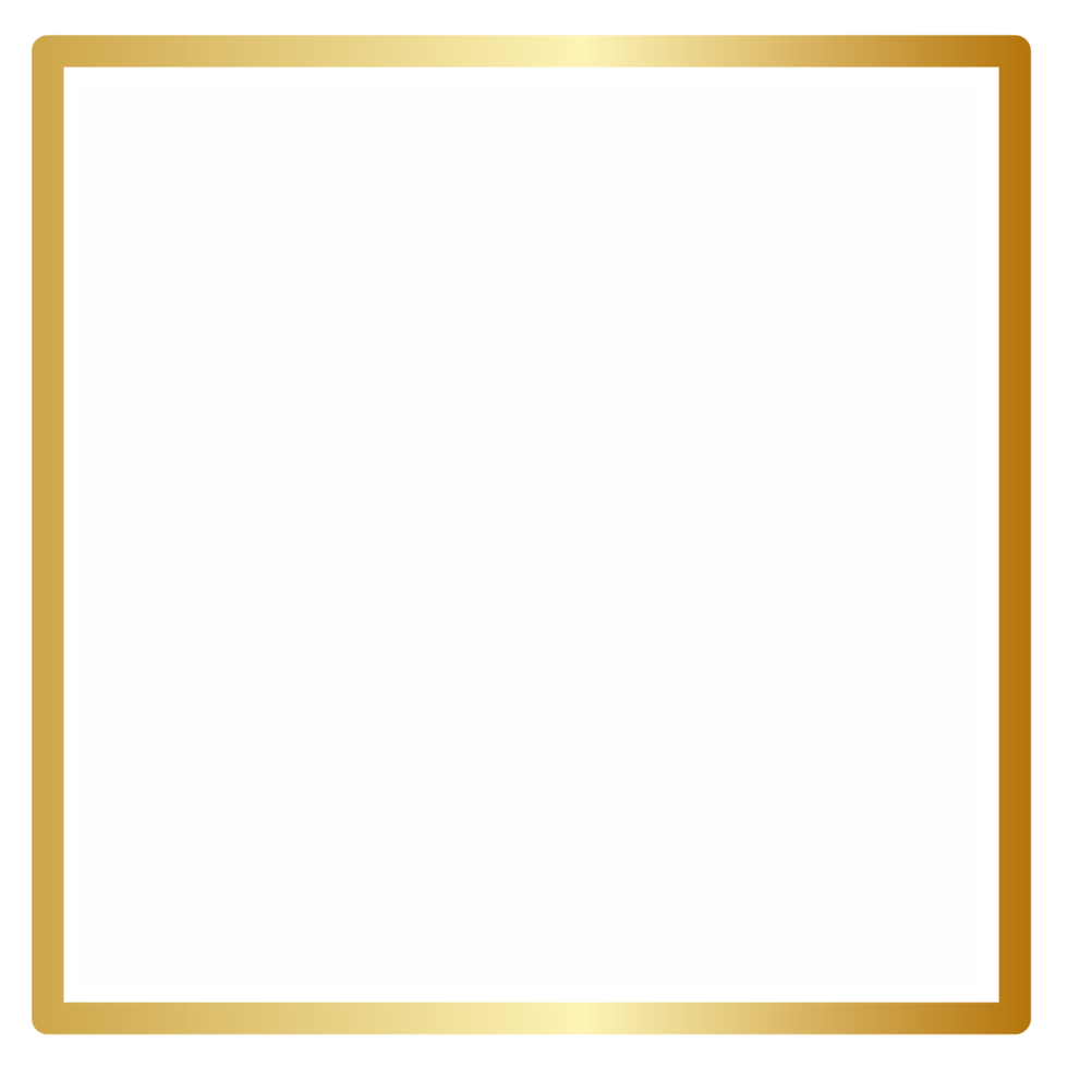 Gold frame border png