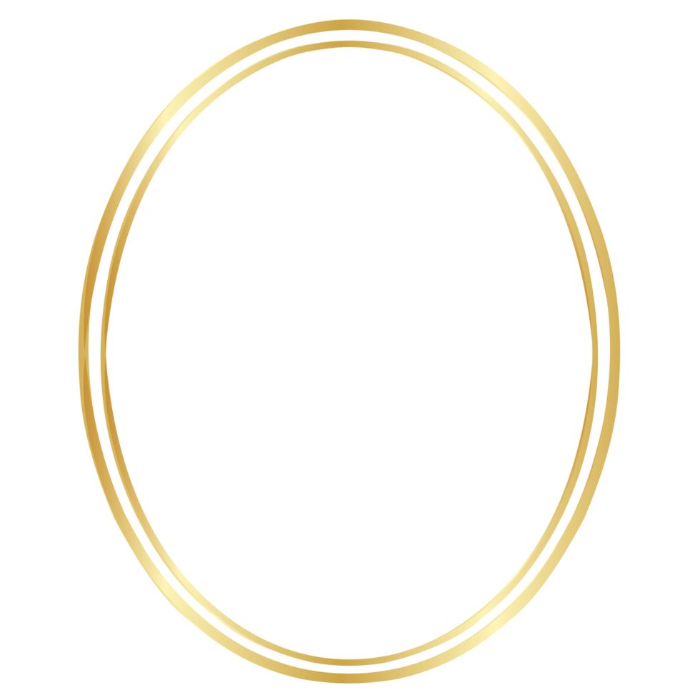 Gold frame border png