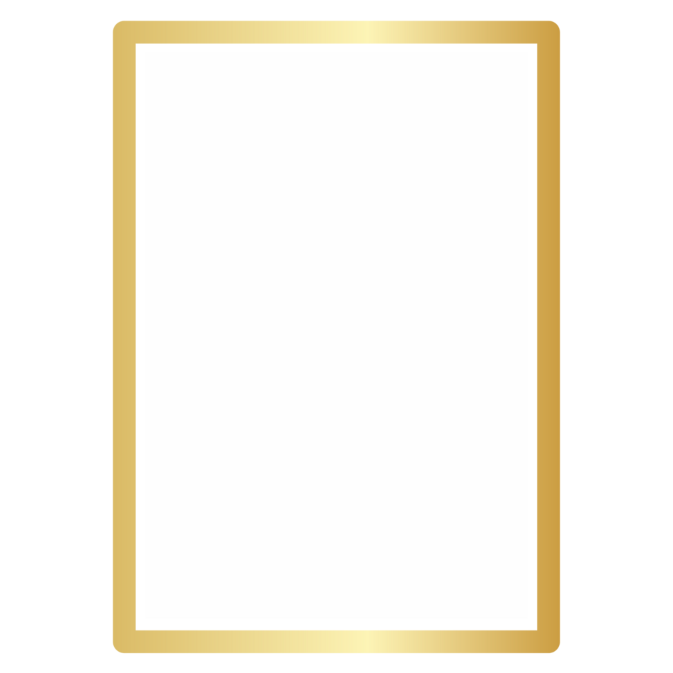 Gold frame border png