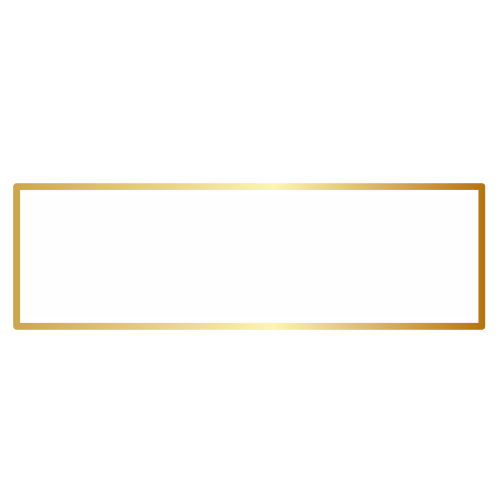 Gold frame border png