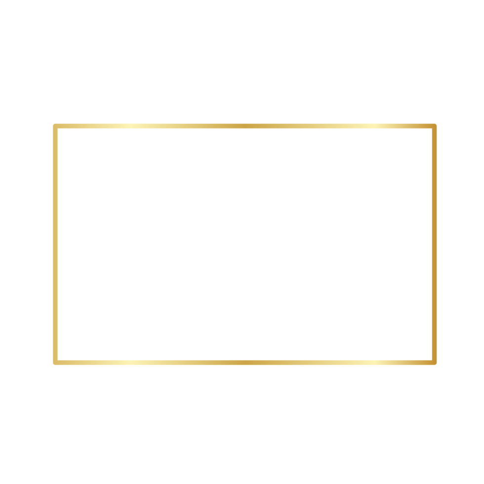 Gold frame border png