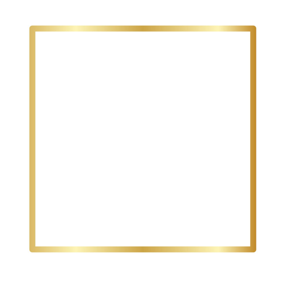 Gold frame border png