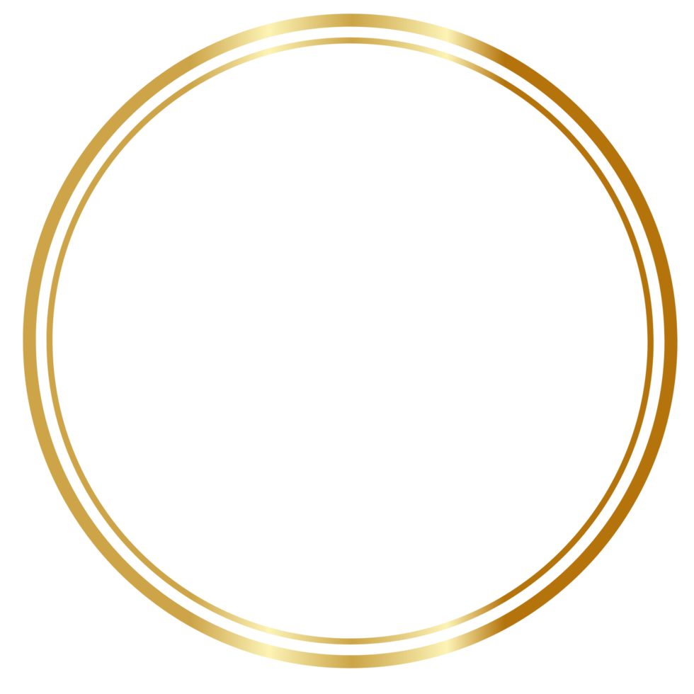 Gold frame border png